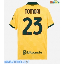 Camisa de time de futebol AC Milan Fikayo Tomori #23 Replicas 3º Equipamento 2025-26 Manga Curta